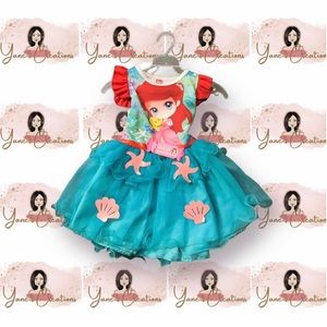 Little mermaid dress